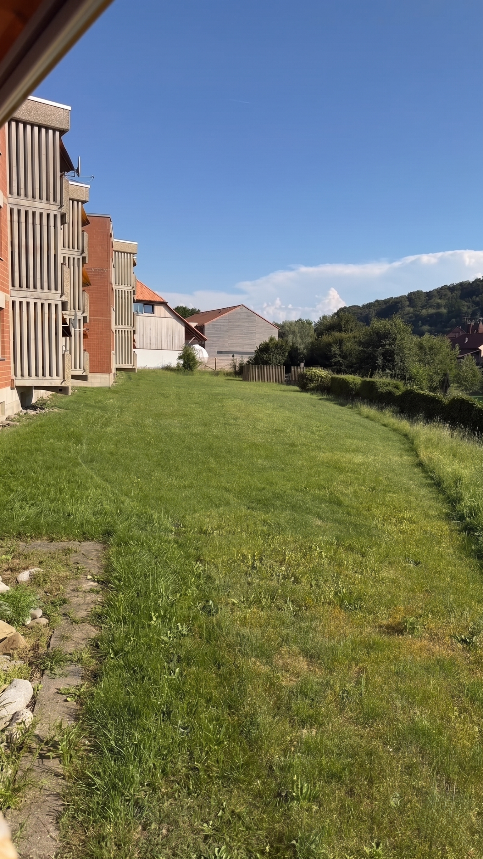 Jardin & extérieur avant intervention Luxior